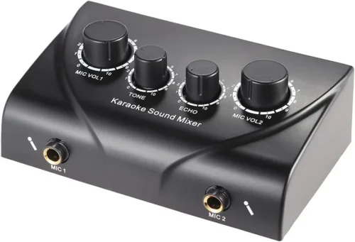 HAYDEN Portable Karaoke Sound Echo Mixer HAYDEN Portable Karaoke Sound Echo Mixer