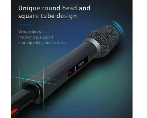 Hayden -HD07 Professional Dual-Channel UHF Wireless Magnet Microphone System Rechargeable