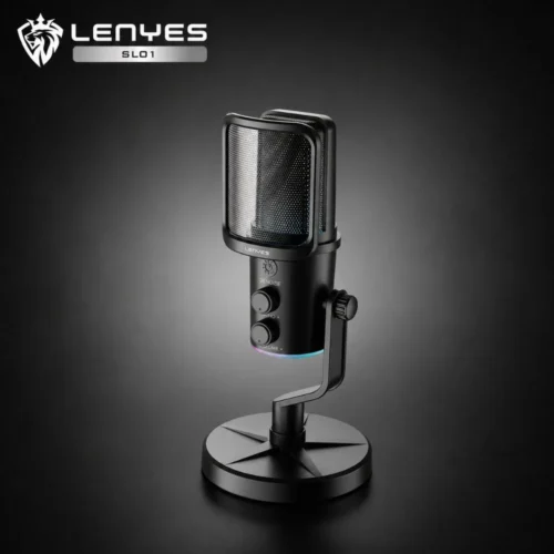 LENYES SL01 RGB STREAMING PODCAST MICROPHONE