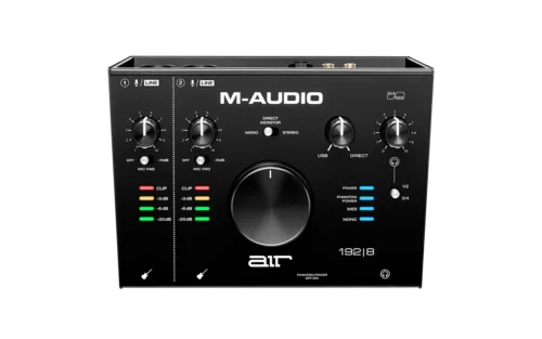 M-Audio AIR 192x8 USB C MIDI Audio Interface M-Audio AIR 192x8 USB C MIDI Audio Interface