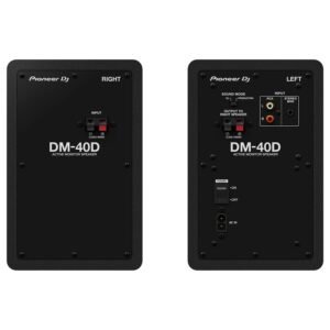 Pioneer DJ Dm-40D 4-Inch Desktop Active Monitor Speaker - Black 3 Pioneer DJ Dm-40D 4-Inch Desktop Active Monitor Speaker - Black