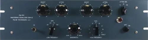 Pultec EQM-1S Tube Mastering Equalizer Pultec EQM-1S Tube Mastering Equalizer