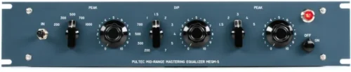 Pultec MEQM-5 Mastering Midrange Equalizer Pultec MEQM-5 Mastering Midrange Equalizer