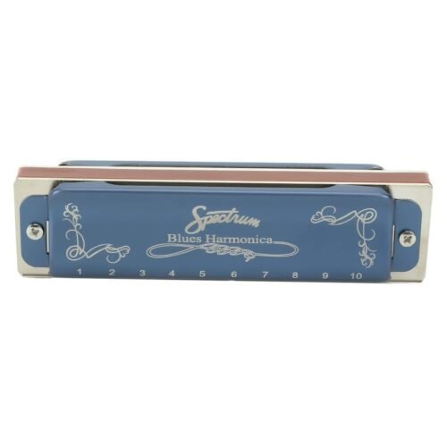 Spectrum SP-1100 Bl Key C10 Hole Diatonic Blues Mouth Organ Harmonica
