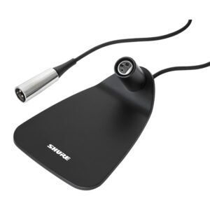 Shure CVD-B XLR Desktop Base, 12-Inch Cable (Black) 2