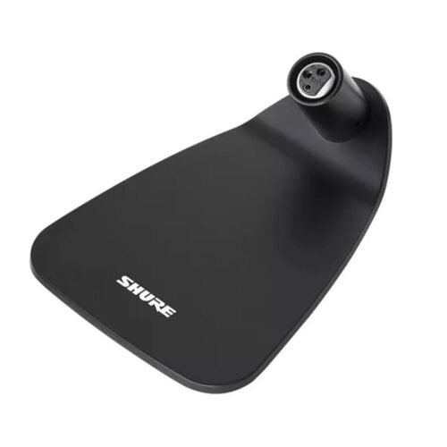Shure CVD-B XLR Desktop Base, 12-Inch Cable (Black)