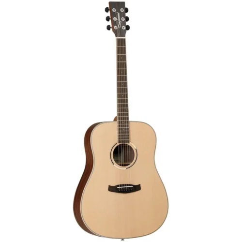 Tanglewood DBTDEB 6-Strings Discovery Exotic Dreadnaught Ebony Acoustic Guitar