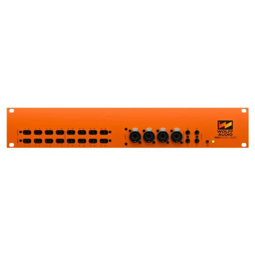 Wolff Audio PROPATCH 200R - 200 Point Digitally Controlled Analogue Patchbay