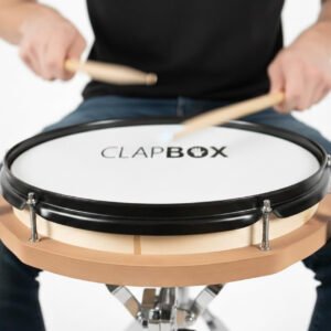 Clapbox 12" Rudiment Practice Pad with Drum Ring – Pad Only Clapbox 12" Rudiment Practice Pad with Drum Ring – Pad Only