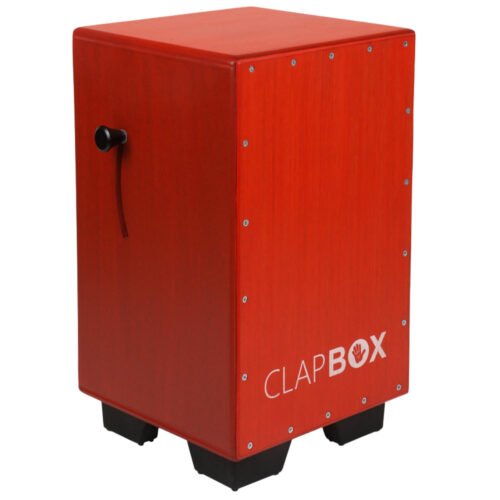 Clapbox CB40 Yellow Cajon – Oak Wood with 3 Adjustable Internal Snares