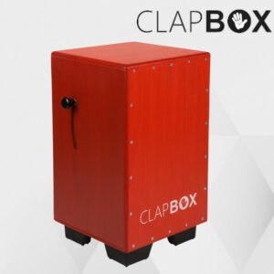 Clapbox CB40 Yellow Cajon – Oak Wood with 3 Adjustable Internal Snares