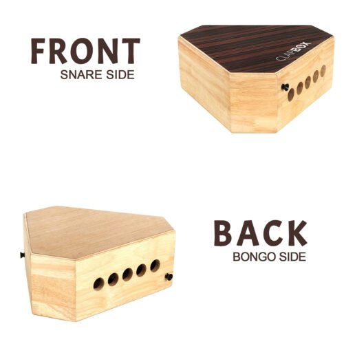 Clapbox Travel Cajon with Stand – Rubber Wood & Carry Bag Clapbox Travel Cajon with Stand – Rubber Wood & Carry Bag