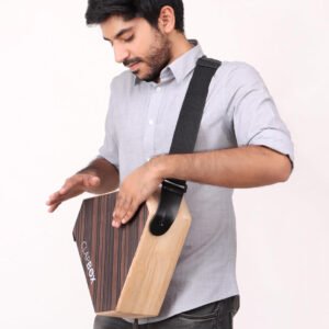Clapbox Travel Cajon with Stand – Rubber Wood & Carry Bag Clapbox Travel Cajon with Stand – Rubber Wood & Carry Bag