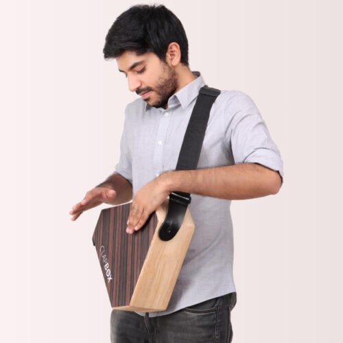 Clapbox Travel Cajon with Stand – Rubber Wood & Carry Bag Clapbox Travel Cajon with Stand – Rubber Wood & Carry Bag