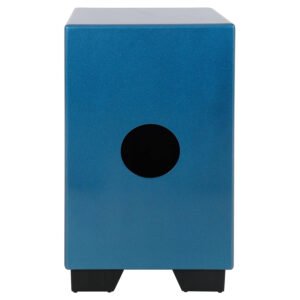 Clapbox Trendsetter Ebony Wood Bass Cajon Drum – Metallic Blue Clapbox Trendsetter Ebony Wood Bass Cajon Drum – Metallic Blue