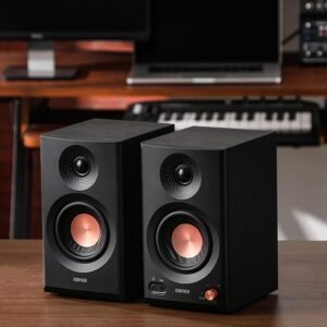 Edifier MR3 36W RMS Hi-Res Active Studio Monitor Speakers - Black Edifier MR3 36W RMS Hi-Res Active Studio Monitor Speakers - Black