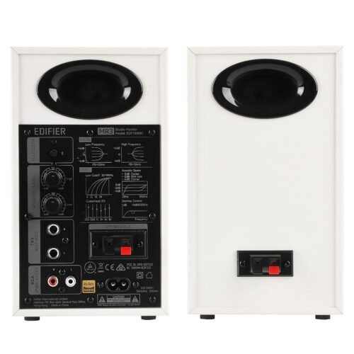 Edifier MR3 36W RMS Hi-Res Active Studio Monitor Speakers - White Edifier MR3 36W RMS Hi-Res Active Studio Monitor Speakers - White