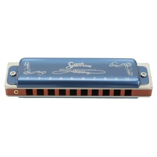 Spectrum SP-1100 Bl Key C10 Hole Diatonic Blues Mouth Organ Harmonica Spectrum SP-1100 Bl Key C10 Hole Diatonic Blues Mouth Organ Harmonica