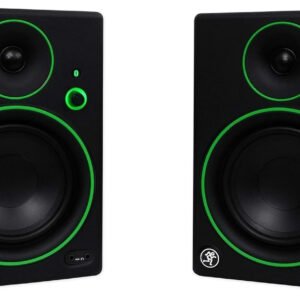 Mackie CR5BT CR Series Channel Studio Monitors with Bluetooth, Black