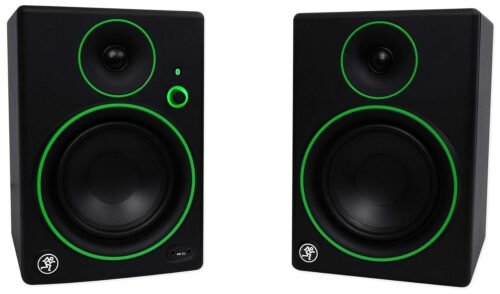 Mackie CR5BT CR Series Channel Studio Monitors with Bluetooth, Black