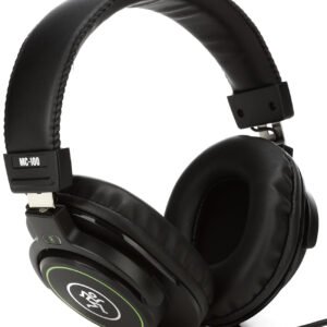 Mackie MC-100 Professional Closed-Back Over Ear Wired Headphones,Black Mackie MC-100 Professional Closed-Back Over Ear Wired Headphones,Black