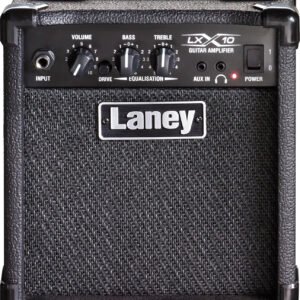 Laney LX10 Guitar Combo 10W 5 Inch Woofer, Black Laney LX10 Guitar Combo 10W 5 Inch Woofer, Black