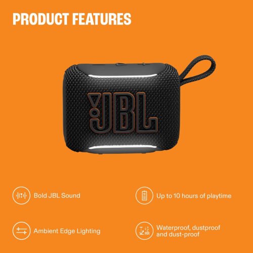 JBL Go 5 Portable Bluetooth Speaker - Multiple Colours JBL Go 5 Portable Bluetooth Speaker - Multiple Colours