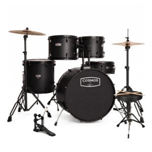 ARCTIC COSMOS 22" 5 Piece Acoustic Drum Kit- Multi Colour