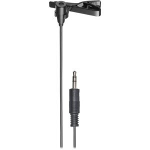 Audio-Technica ATR3350XiS Omnidirectional Condenser Lavalier Microphone for Smartphones