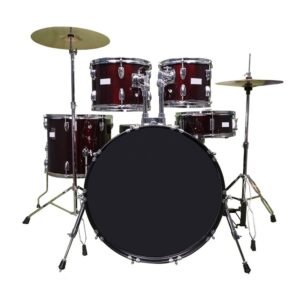 Avus AX100 5-Piece Acoustic Drum Set With Hardware And Cymbals