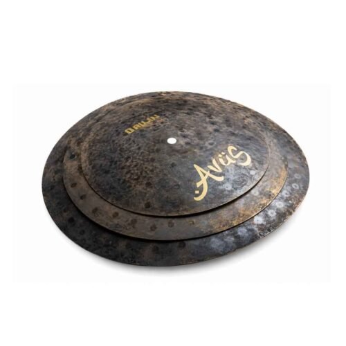 Avus Clapsta 9inch-11inch-13inch B20 bronze Clap Stack Cymbal Set