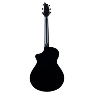 BreedLove Discovery S Concert Satin Black CE European-African Mahogany