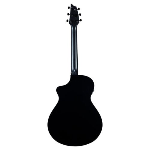 BreedLove Discovery S Concert Satin Black CE European-African Mahogany