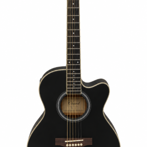 Chard EQ-15C Acoustic Guitar with Black Finish. Chard EQ-15C Acoustic Guitar with Black Finish.