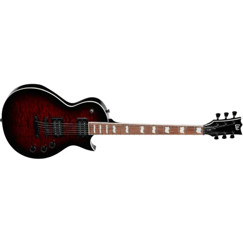 ESP LTD EC-256 QM See Thru Black Cherry Sunburst LEC256QMSTBCSB ESP LTD EC-256 QM See Thru Black Cherry Sunburst LEC256QMSTBCSB