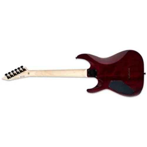 ESP LTD MH-200QM NT 6 String Electric Guitar - See Thru Black Cherry ESP LTD MH-200QM NT 6 String Electric Guitar - See Thru Black Cherry