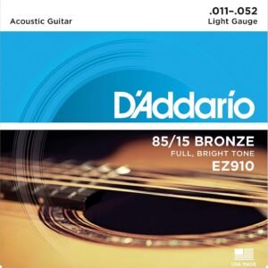EZ910 Acoustic Guitar Strings, Pack of 2
