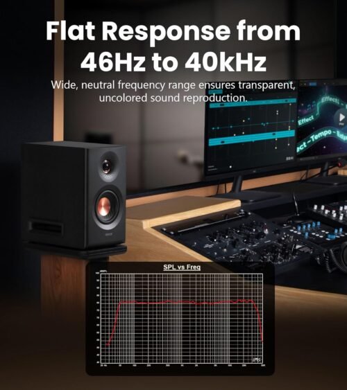 Edifier MR5 Bluetooth Powered Studio Monitor Speakers 2.0, 110W RMS – Black Edifier MR5 Bluetooth Powered Studio Monitor Speakers 2.0, 110W RMS – Black