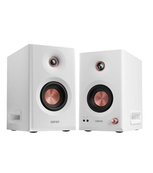 Edifier MR5 Bluetooth Powered Studio Monitor Speakers 2.0, 110W RMS – White