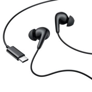 Edifier P230 USB-C Wired Earphones – Hi-Res Audio, IP54 – Black