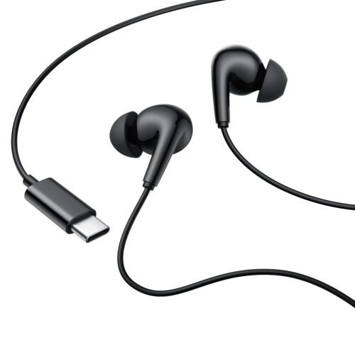 Edifier P230 USB-C Wired Earphones – Hi-Res Audio, IP54 – Black