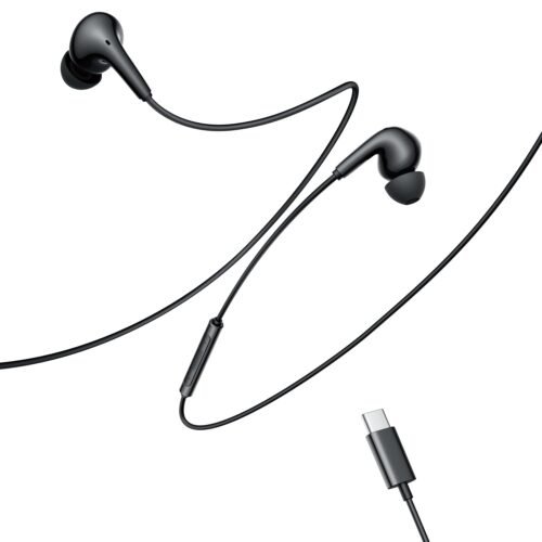 Edifier P230 USB-C Wired Earphones – Hi-Res Audio, IP54 – Black
