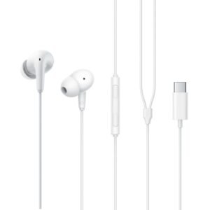 Edifier P230 USB-C Wired Earphones – Hi-Res Audio, IP54 – White