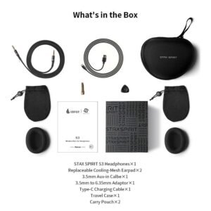 Edifier STAX SPIRIT S3 Wireless Over-Ear Headphones Black Edifier STAX SPIRIT S3 Wireless Over-Ear Headphones Black