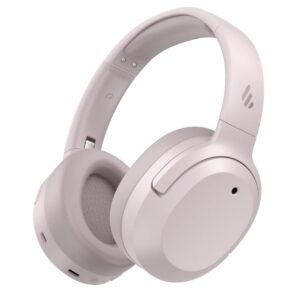 Edifier W820NB Plus ANC Over-Ear Headphones – Bluetooth 6.1, 88H – Smoky Pink