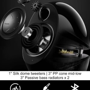 Edifier e25HD 74W 2.0 Bluetooth Multimedia Speakers – Red Edifier e25HD