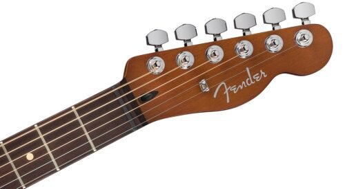 Fender Acoustasonic Standard Telecaster Electric Guitar 0973113506 - Black