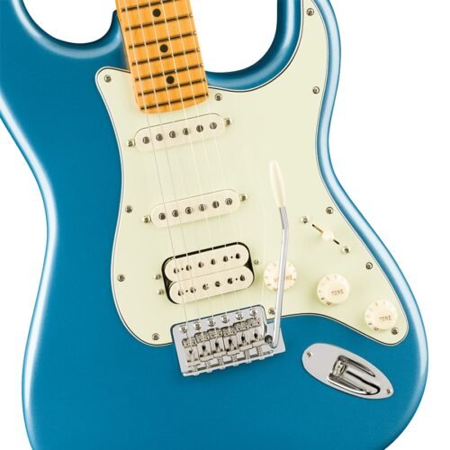 Fender American Professional Classic Stratocaster HSS Electric Guitar 0114952379 - Faded Lake Placid Blue