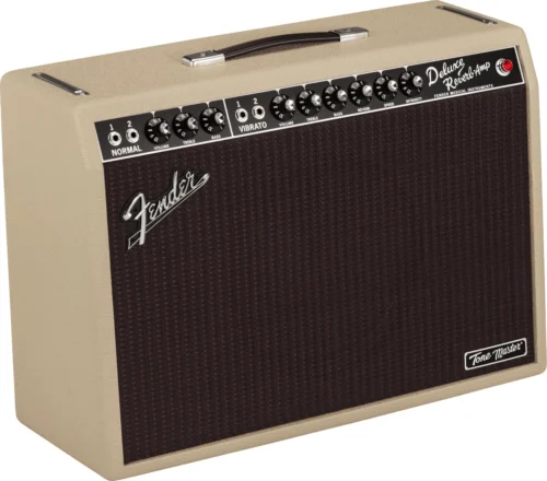 Fender Tone Master Deluxe Reverb Blonde Amplifier 2274104982