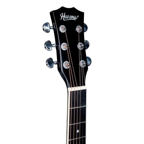Havana HAC-39 EQ BK 39-inch Semi-Acoustic Guitar